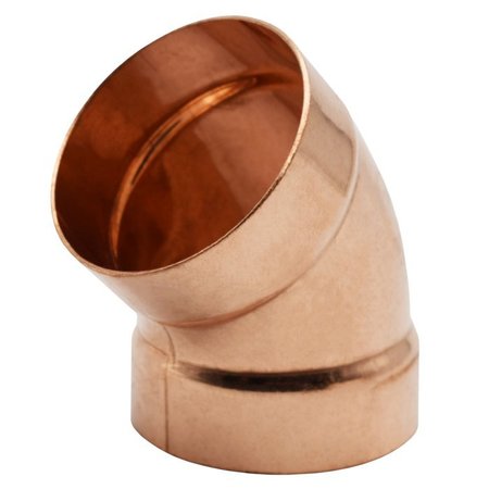 Legend Valve 1-1/2" DWV COPPER 45 ELBOW 451-027